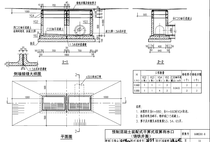 06ms201-8雨水口图集